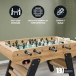 Hathaway Center Stage 59-in Pro Foosball Table - Image 4