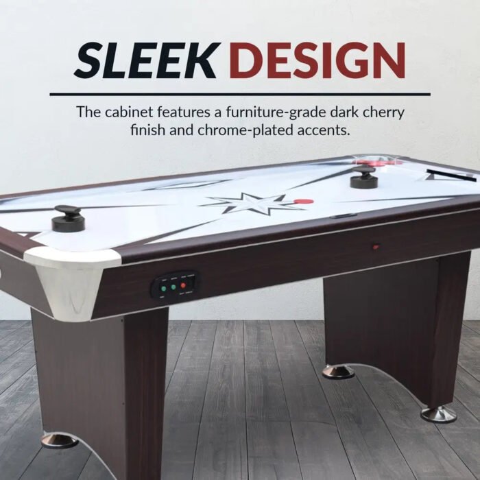 Hathaway Midtown II 6-ft Air Hockey Table with LED Scoring - Image 7
