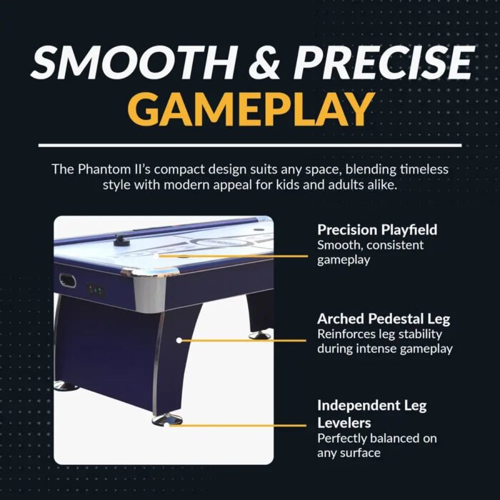 Hathaway Phantom II 7.5-ft Air Hockey Table - Image 3