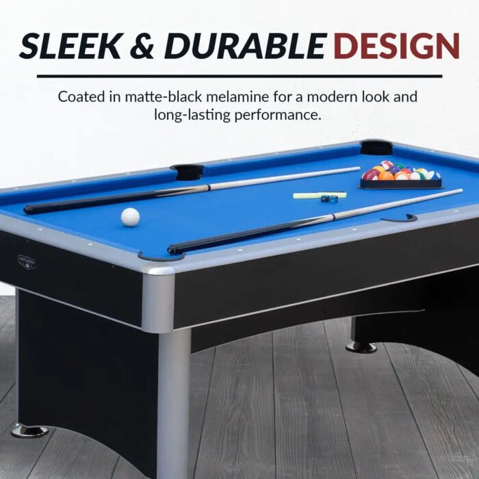 Hathaway Maverick II 7-ft Multi-Game Pool Table - Image 7