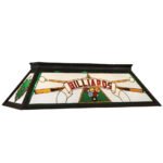 RAM Game Room Billards KD Green Billiard Table Light