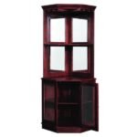 RAM Game Room Corner Bar Cabinet - English Tudor - Image 2
