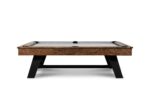 Nixon Hunter 8' Slate Pool Table in Brushed Walnut Finish w/ Dining Top Option - Image 4