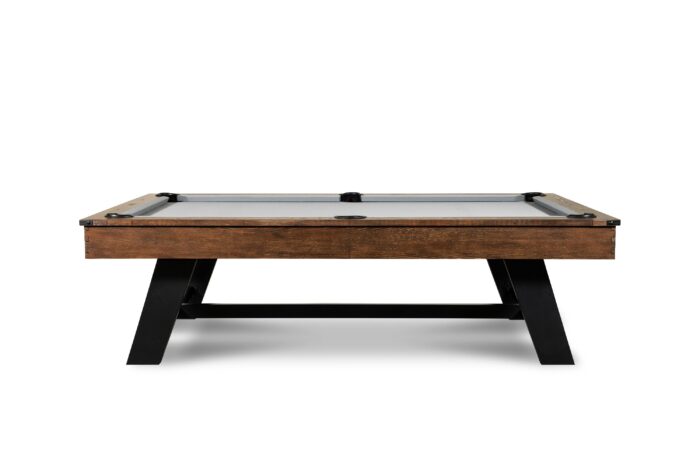 Nixon Hunter 8' Slate Pool Table in Brushed Walnut Finish w/ Dining Top Option - Image 4