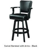 RAM Game Room 84" Bar - Black - Image 10