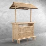 RAM Game Room 60" Bamboo Tiki Bar - Image 3