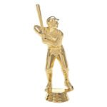 Baseball Figure, Gold - 5"