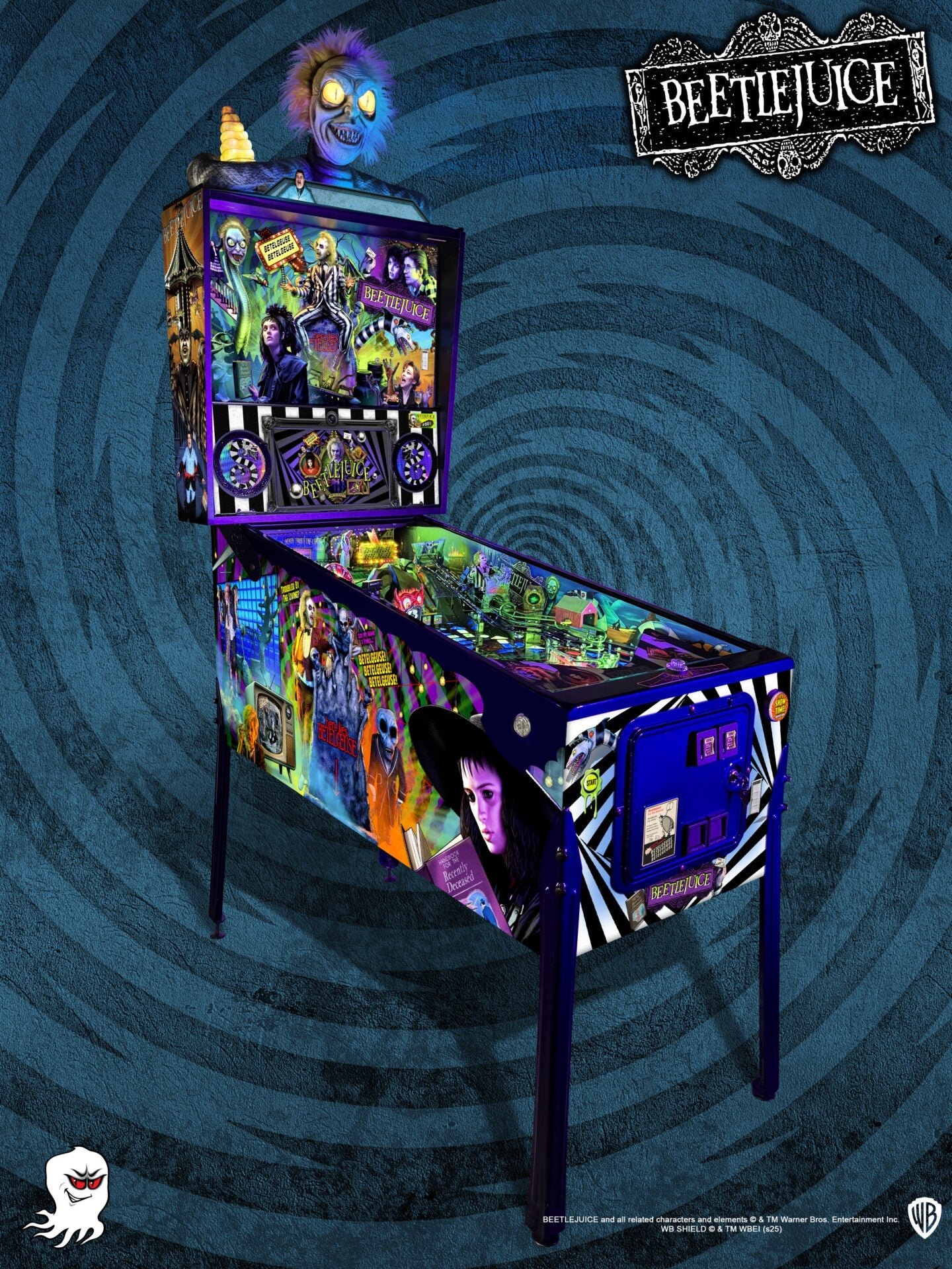 Beetlejuice_Left-3-Quarter-View-scaled-1 Beetlejuice Pinball Custom Plaque - Image 1
