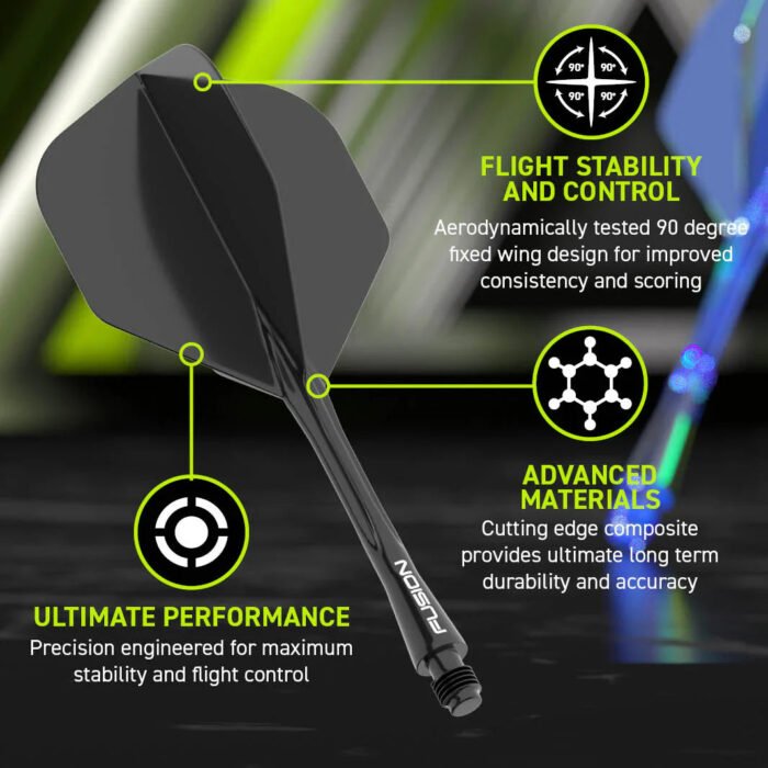 Winmau Fusion #2 Integrated Flight & Shaft - Image 3