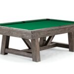 Brunswick Billiards Botanic 7' Pool Table in Dark Charcoal