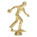 Bowling Figure, Male, Gold - 6"