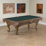 Brunswick Brae Loch 8ft American Pool Table with Drop Pocket - Nutmeg