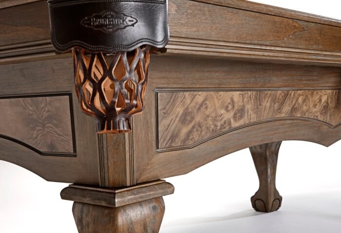 Brunswick Brae Loch 8ft American Pool Table with Drop Pocket - Nutmeg - Image 5