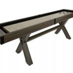 Presidential 9' Breckenridge Shuffleboard - Walnut Finish