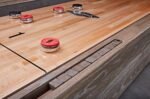 Brunswick Brixton 12ft Shuffleboard Table - Driftwood - Image 3