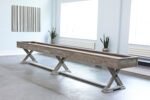 Brunswick Brixton 12ft Shuffleboard Table - Driftwood - Image 5