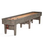 Brunswick Andover 12ft Shuffleboard Table - Driftwood
