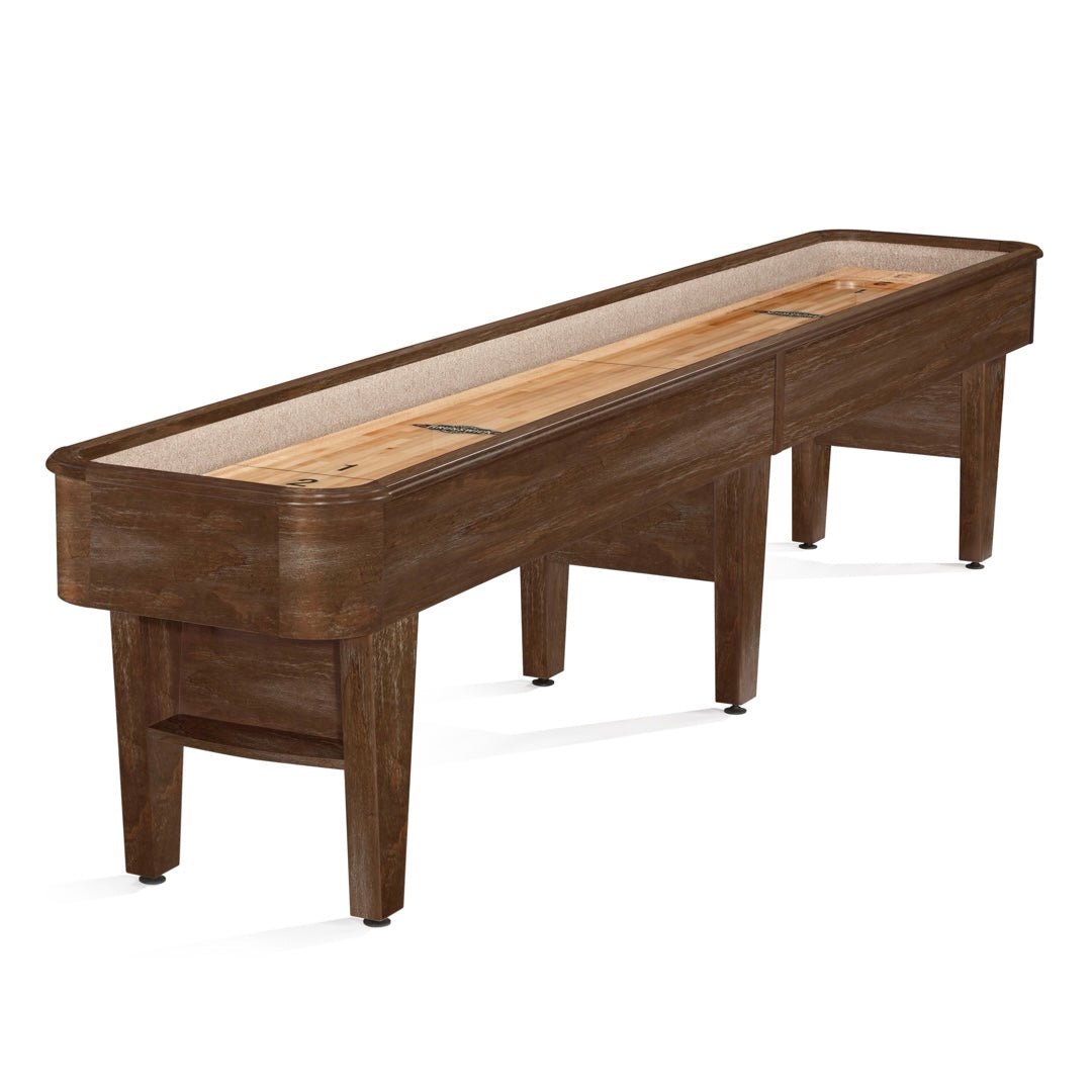 BrunswickConcordNutmegShuffleboardTable Brunswick Concord 12ft Shuffleboard Table - Nutmeg - Image 1