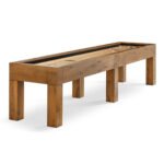Brunswick Parsons 14ft Shuffleboard Table -  Natural Dry Oak