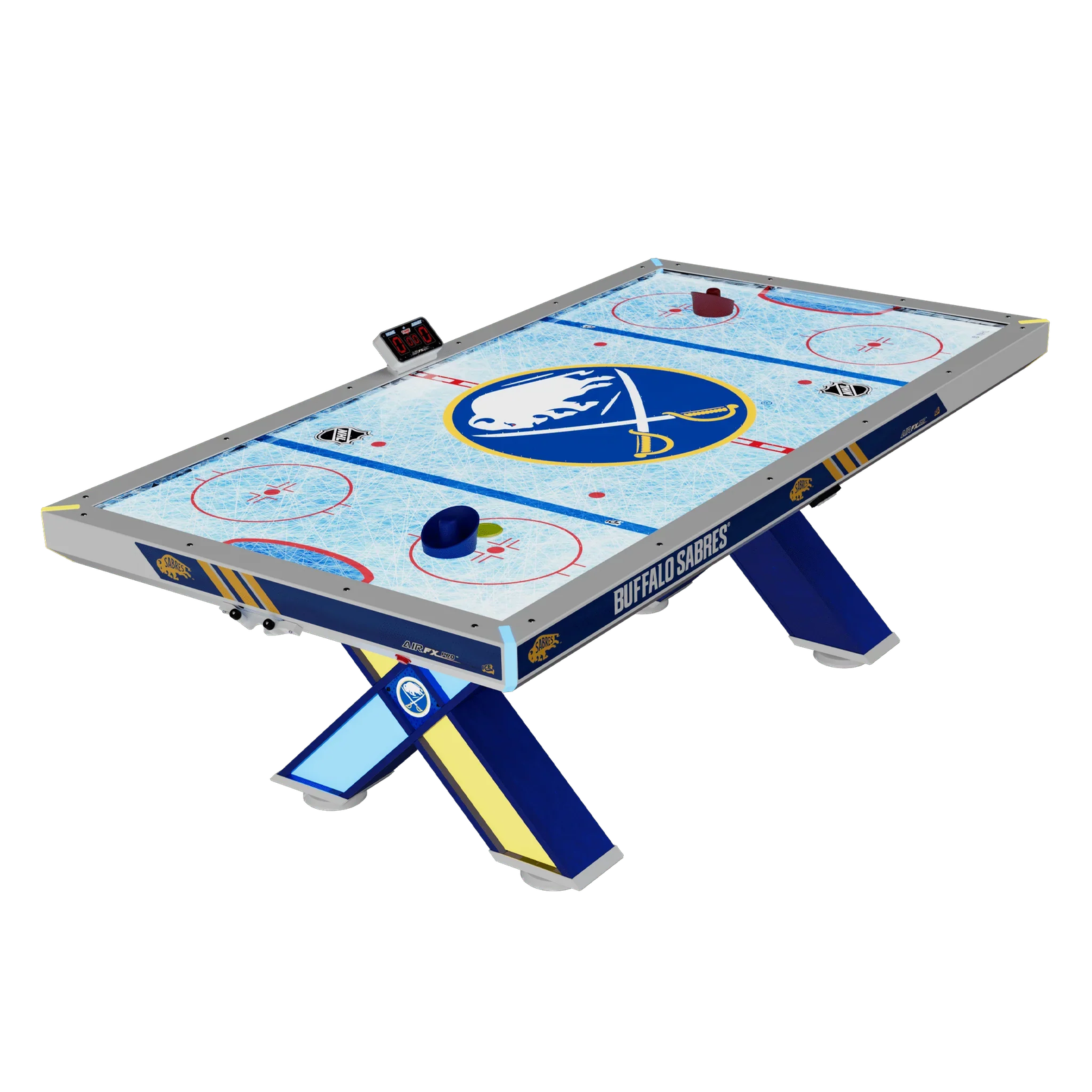 BuffaloSabres ICE Air FX Pro NHL Team Air FX Pro Full Size Air Hockey and Playfield - Image 1