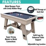 Freetime Fun Baddah Bing 54" Oak Wood Bumper Pool - Image 4