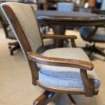 California House C3115 Gas-Lift Adjustable Height Caster Game Chair