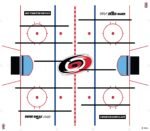 Carolina Hurricanes NHL Super Chexx Pro Bubble Hockey - Image 3