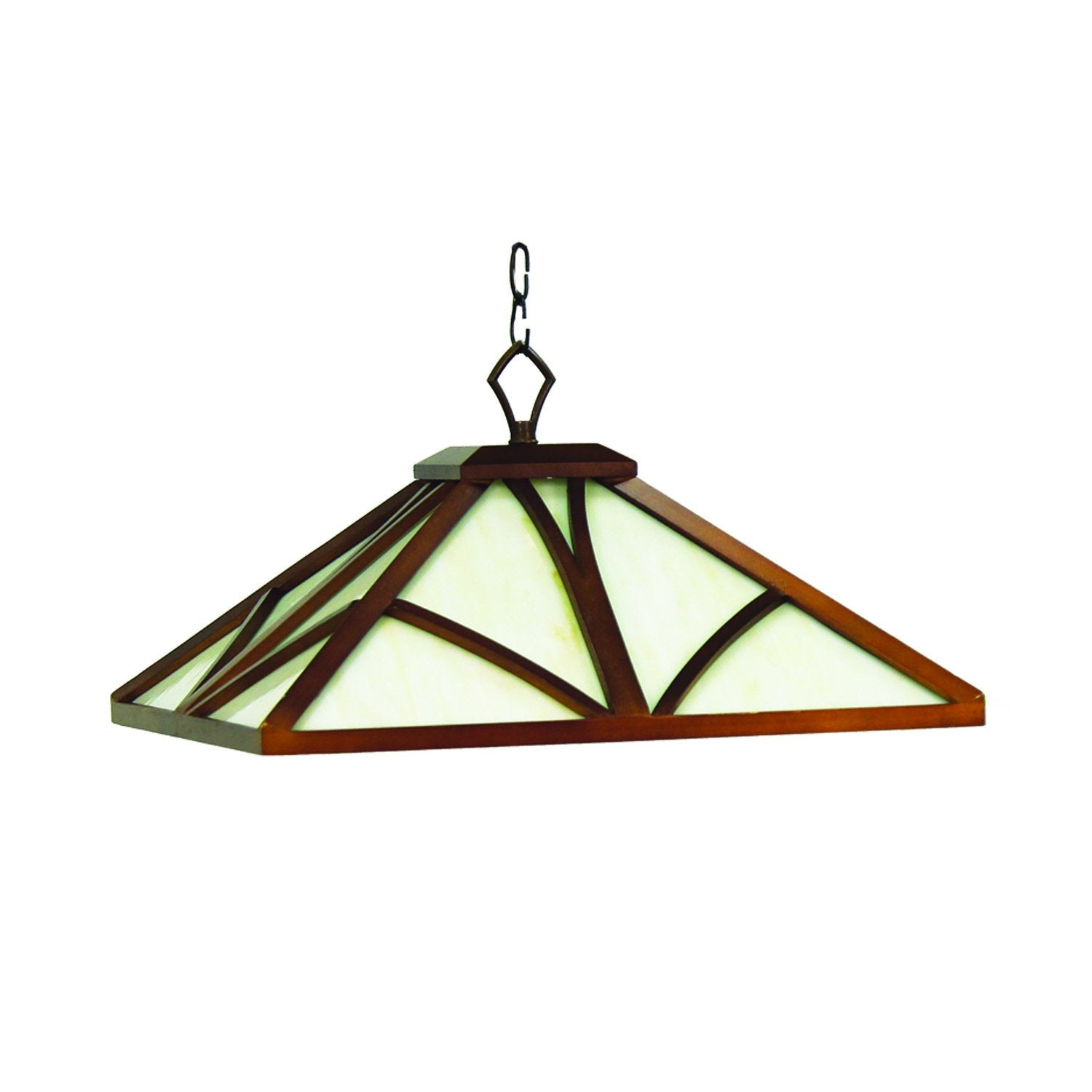 CHA-17-CN RAM Game Room Chateau - 17" Pendant Light - Chestnut - Image 1