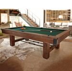Brunswick Canton 7ft American Pool Table With Drop Pocket - Black Forest