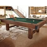 Brunswick Canton 8ft American Pool Table With Drop Pocket - Black Forest