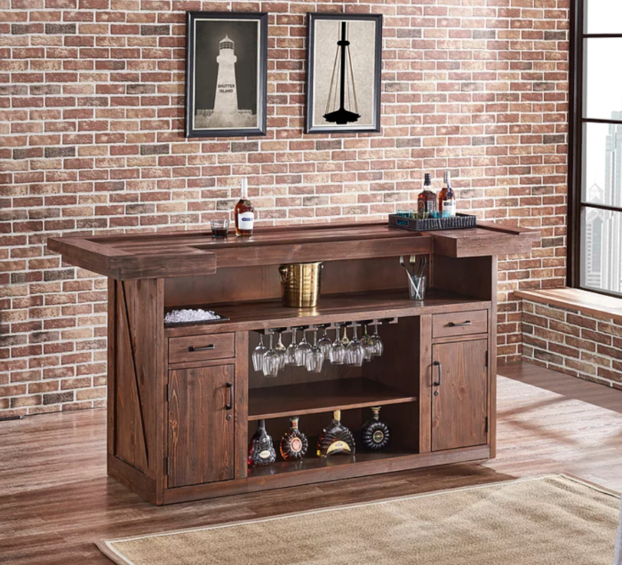 American Heritage Billiards Bristol Bar In Harvest - Image 7