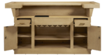 American Heritage Billiards Port Royal Home Bar in White Oak - Image 4