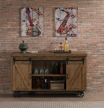 American Heritage Billiards Gateway Bar Cart - Image 5