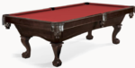 Brunswick 8' Allenton Pool Table with Ball and Claw Leg - Image 3