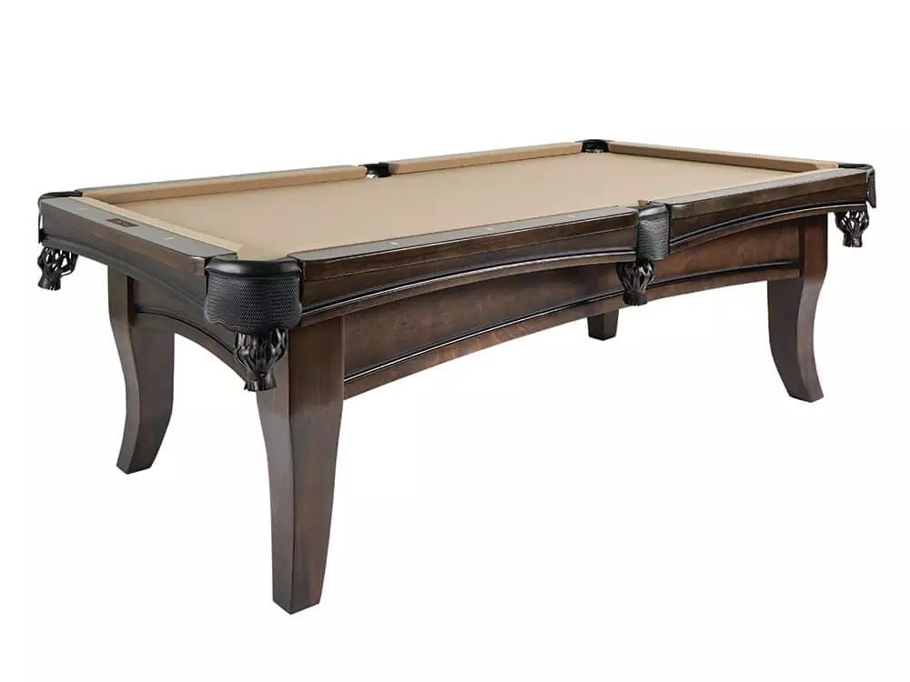 Carter-WB-comp Presidential Carter Billiard Table - Gray Walnut Finish - Image 1