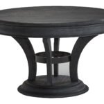 Brunswick Billiards Centennial Game Table in Black Wire Brush