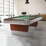 Brunswick Centennial 9ft American Pool Table With Gully - Rosewood & Chrome