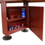Carmelli Challenger 14' Shuffleboard Table in Walnut Finish - Image 6
