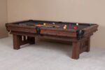 Viking Log Furniture Barnwood Cheyenne Pool Table
