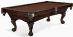 Brunswick 8' Allenton Pool Table with Ball and Claw Leg - Image 12