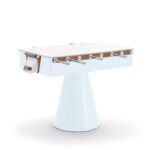 FAS Ciclope White Outdoor Foosball Table Free Entertainment Top - Cover & Balls - Image 6