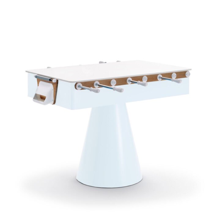 FAS Ciclope White Outdoor Foosball Table Free Entertainment Top - Cover & Balls - Image 6