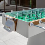 FAS Ciclope White Outdoor Foosball Table Free Entertainment Top - Cover & Balls - Image 9