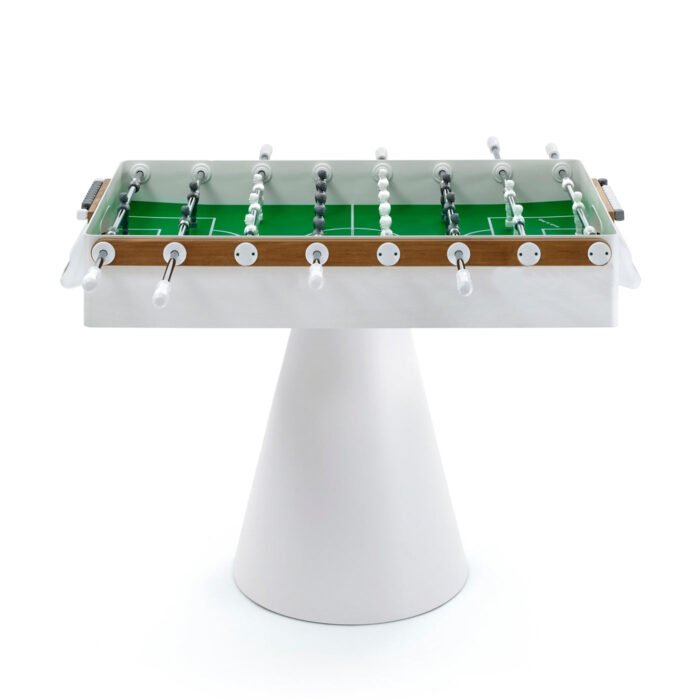 FAS Ciclope White Outdoor Foosball Table Free Entertainment Top - Cover & Balls - Image 4