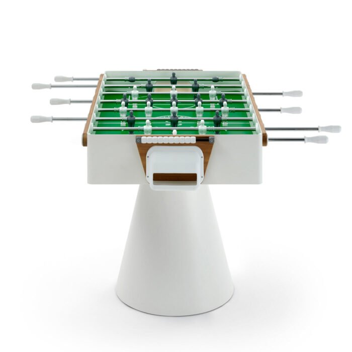 FAS Ciclope White Outdoor Foosball Table Free Entertainment Top - Cover & Balls - Image 5