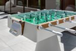 FAS Ciclope White Outdoor Foosball Table Free Entertainment Top - Cover & Balls - Image 10