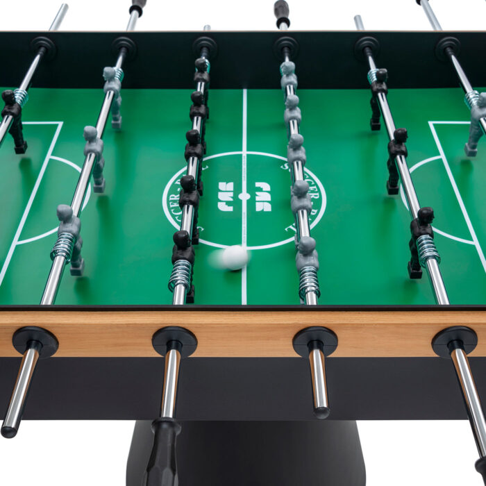 FAS Ciclope Black Outdoor Foosball Table Free Entertainment Top - Cover & Balls - Image 4