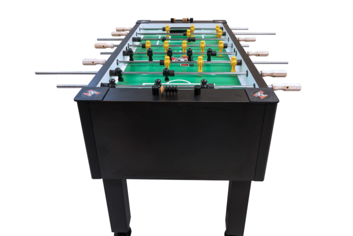 Tornado Classic II Foosball Table Non-Coin in Black Suede - Image 2