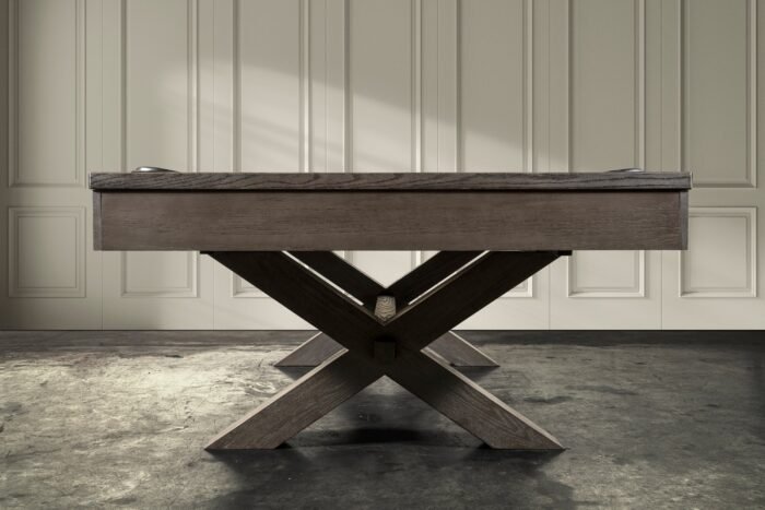Nixon CrissyCross 7' Slate Pool Table in Charcoal Finish - Image 11