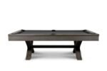 Nixon CrissyCross 8' Slate Pool Table in Charcoal Finish - Image 2